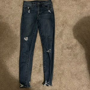 articles of society blue skinny jeans